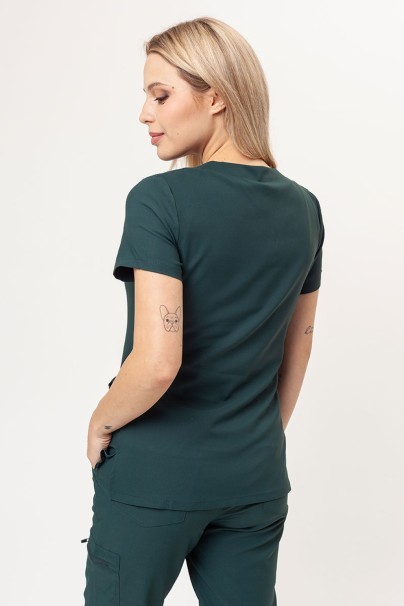 Dámska lekárska súprava Uniforms World 109PSX Shelly Jogger (nohavice Ava) tmavo zelená-3