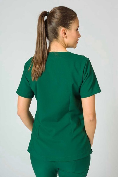 PROMO Lekárska blúzka Sunrise Uniforms Premium Joy tmavo zelená-1