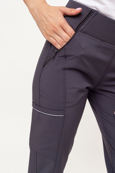 Dámske lekárske nohavice Cherokee Infinity Mid Rise jogger šedé-3