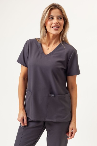 Dámska lekárska súprava Cherokee Ultra (blúza V-neck, nohavice Jogger) šedá-3