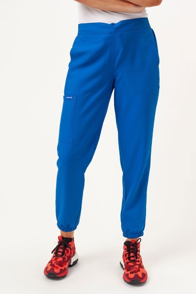 Dámska lekárska súprava Cherokee Ultra (blúza V-neck, nohavice Jogger) kráľovsky modrá-7