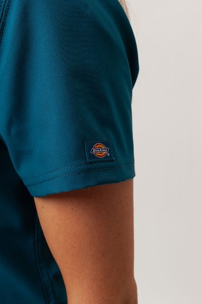 Dámska lekárska blúza Dickies EDS NXT V-neck karaibsky modrá-7