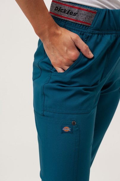 Dámske lekárske nohavice Dickies EDS NXT Mid Rise jogger karaibsky modré-4