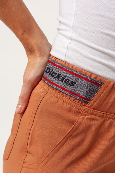 Dámske lekárske nohavice Dickies EDS NXT Mid Rise jogger hnedé-5