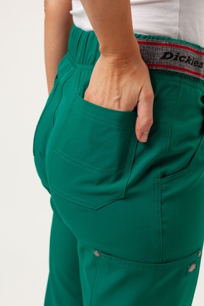 Dámske lekárske nohavice Dickies EDS NXT Mid Rise jogger zelené-5