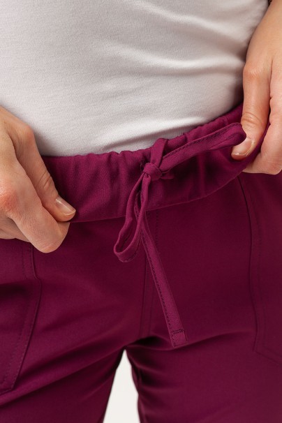 Dámske lekárske nohavice Dickies EDS NXT Mid Rise jogger čerešňovo červené-3