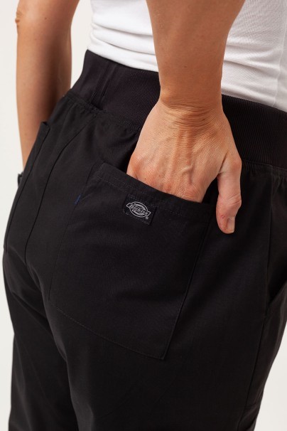 Lekárske dámske nohavice Dickies EDS Signature Pull-on čierne-2