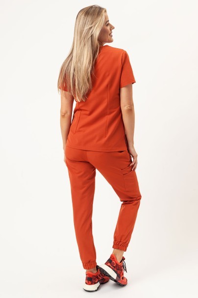 Dámske lekárske nohavice Sunrise Uniforms Premium Vibe jogger rooibos tea-7