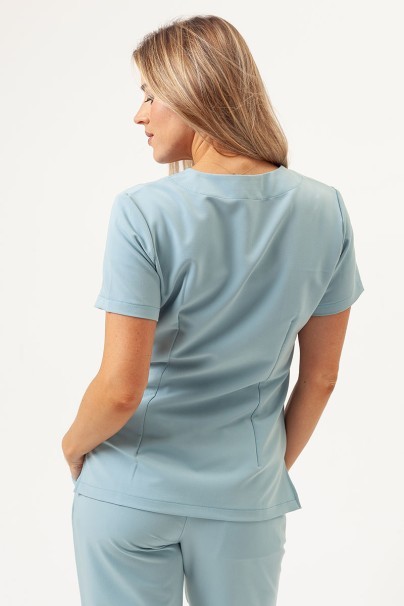 Dámska lekárska blúza Sunrise Uniforms Premium Aura aqua-2