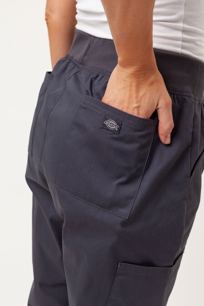 Lekárske dámske nohavice Dickies EDS Signature Pull-on šedé-3