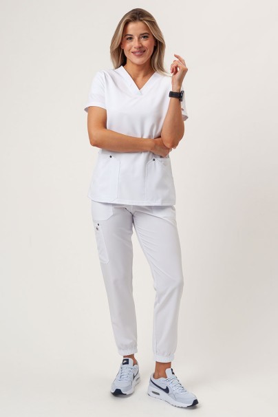 Dámska lekárska blúza Dickies EDS NXT V-neck biela-2