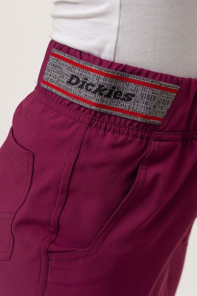 Dámske lekárske nohavice Dickies EDS NXT Mid Rise jogger čerešňovo červené-4