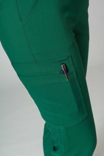 PROMO Dámske nohavice Sunrise Uniforms Premium Chill jogger tmavo zelené-3