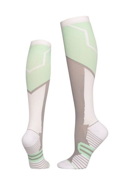 Kompresné ponožky Uniforms World Feather svetlozelená-1