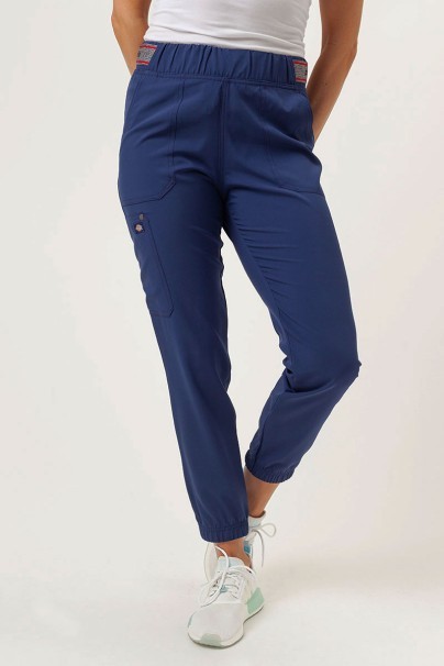 Dámske lekárske nohavice Dickies EDS NXT Mid Rise jogger námornícky modré-1