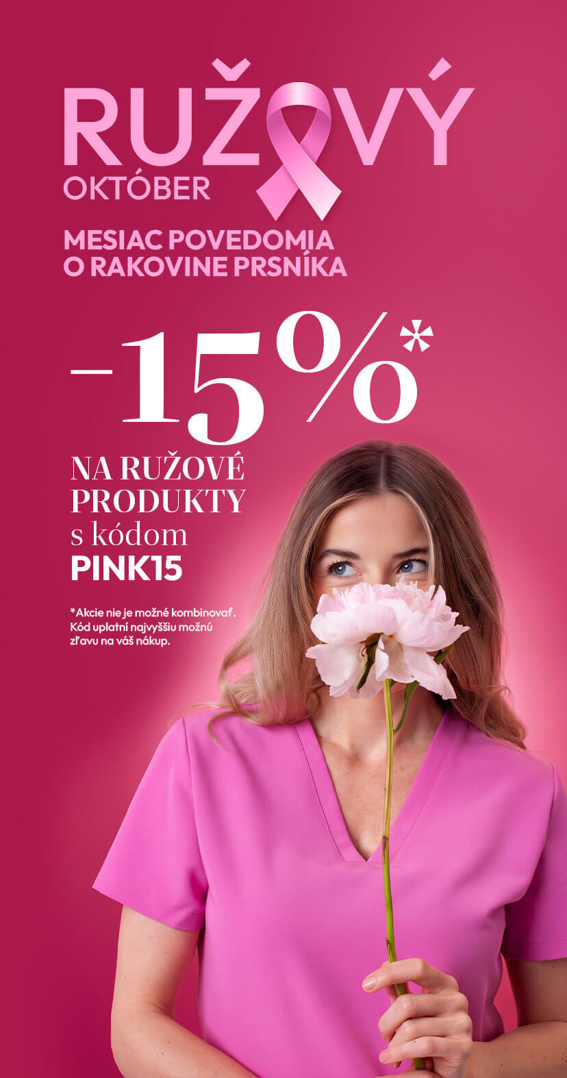 PINK15 -15% na różowe (październik 2026)